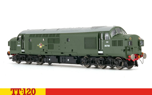 Hornby TT:120 Class 37 D6700 BR green - DCC ready