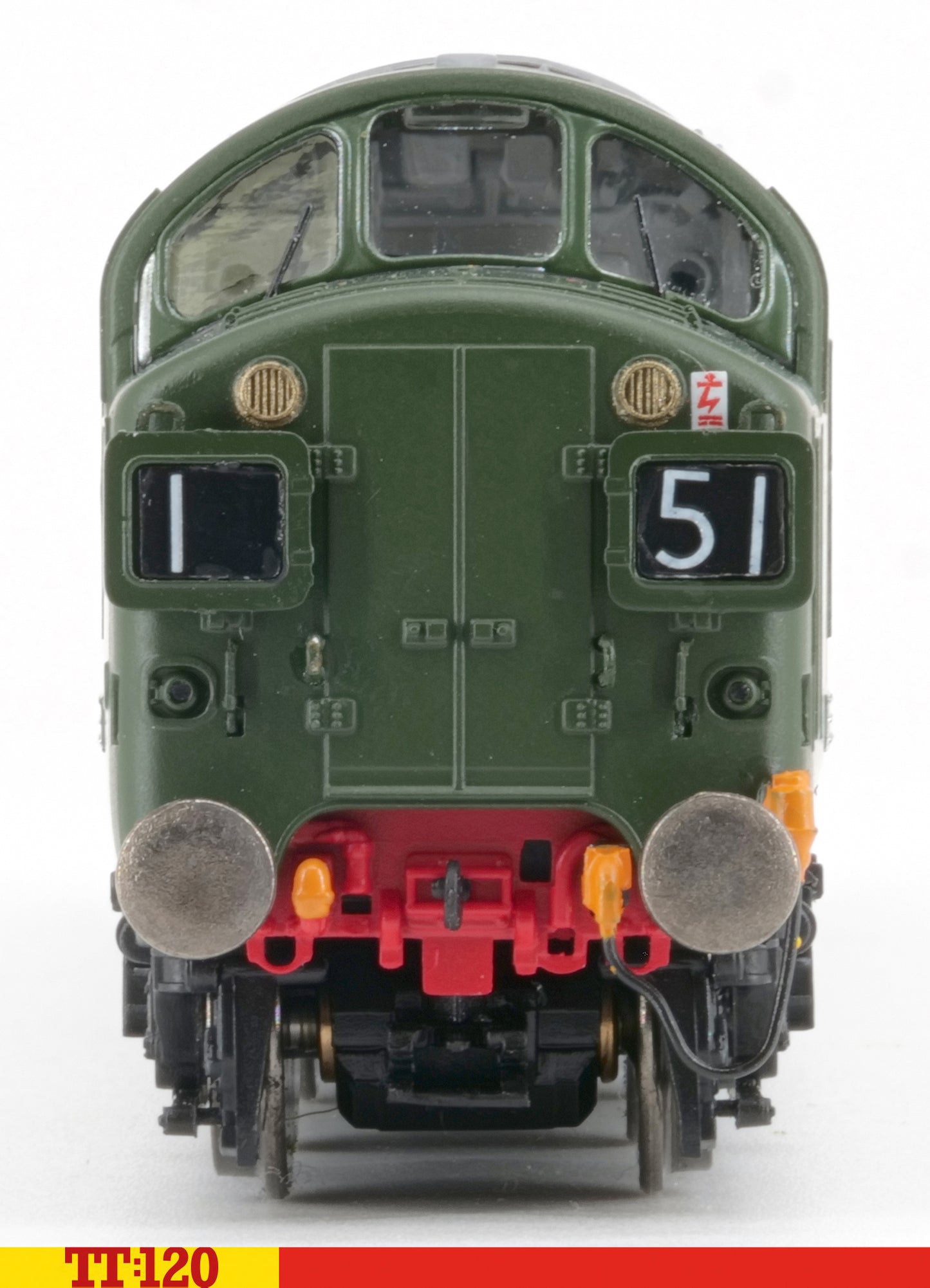 Hornby TT:120 Class 37 D6700 BR green - DCC ready