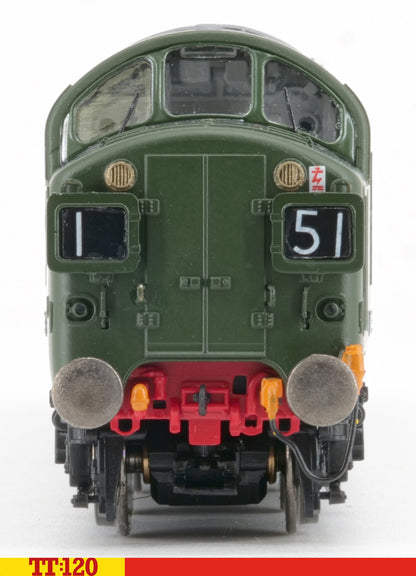Hornby TT:120 Class 37 D6700 BR green - DCC ready