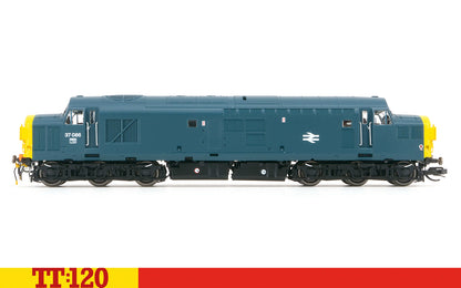 Hornby TT:120 Class 37 37086 BR blue