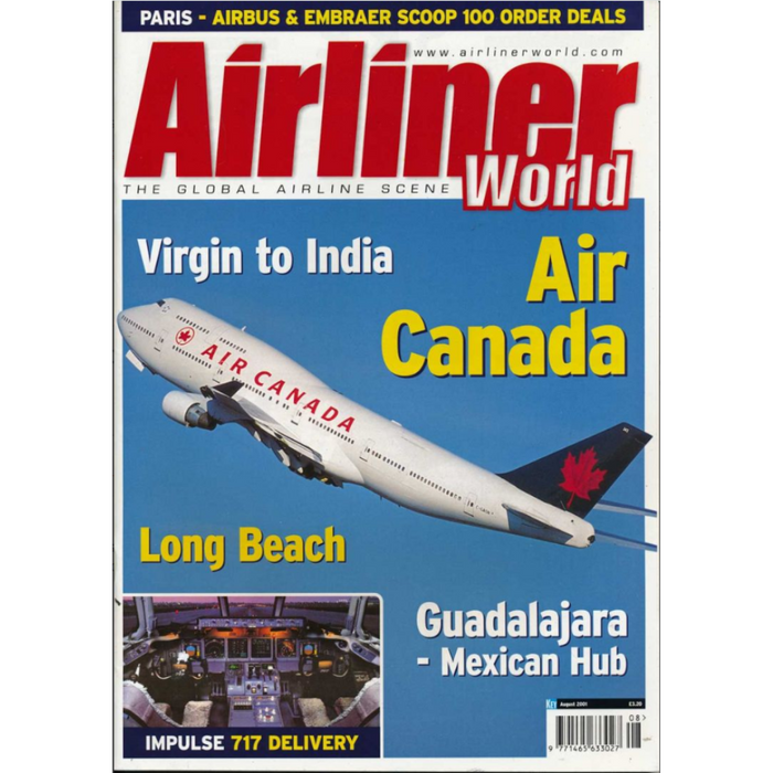 Airliner World August 2001
