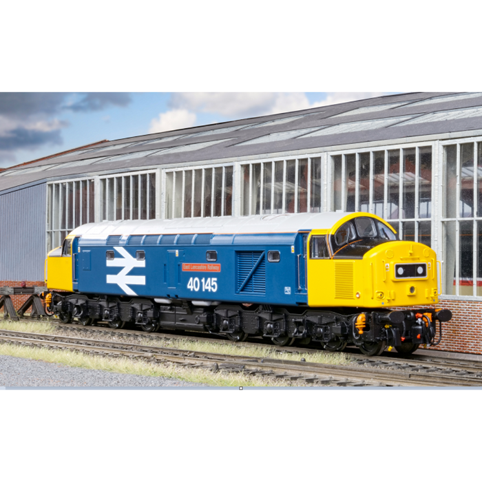 Bachmann Class 40 40145 BR large logo blue, DCC sound fitted