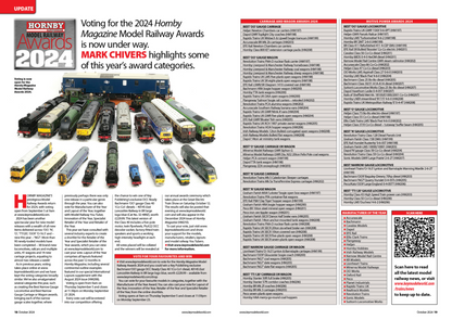 Hornby Magazine October 2024 issue on sale now!