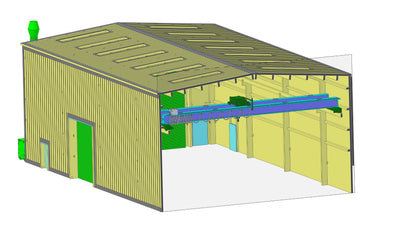 PJM Models OO gauge GBRf Depot Crane kit