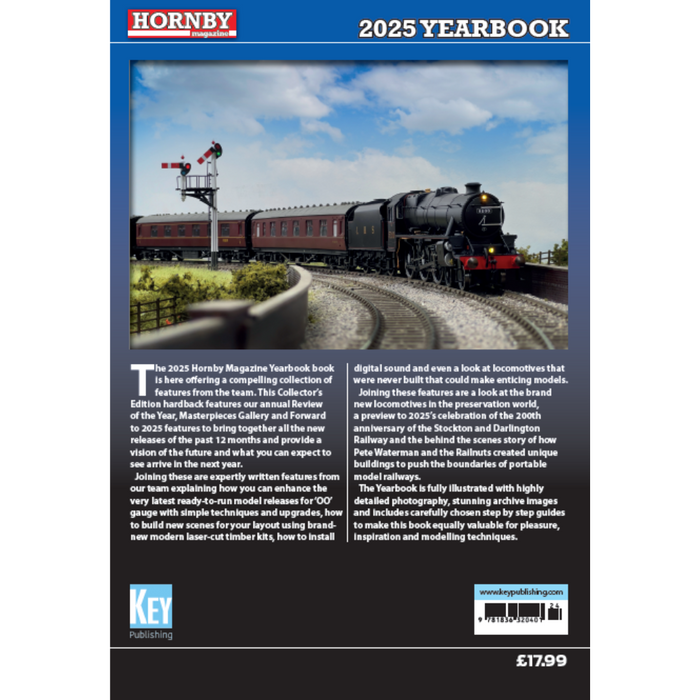 Hornby Yearbook 2025 Hardback – Edition 17