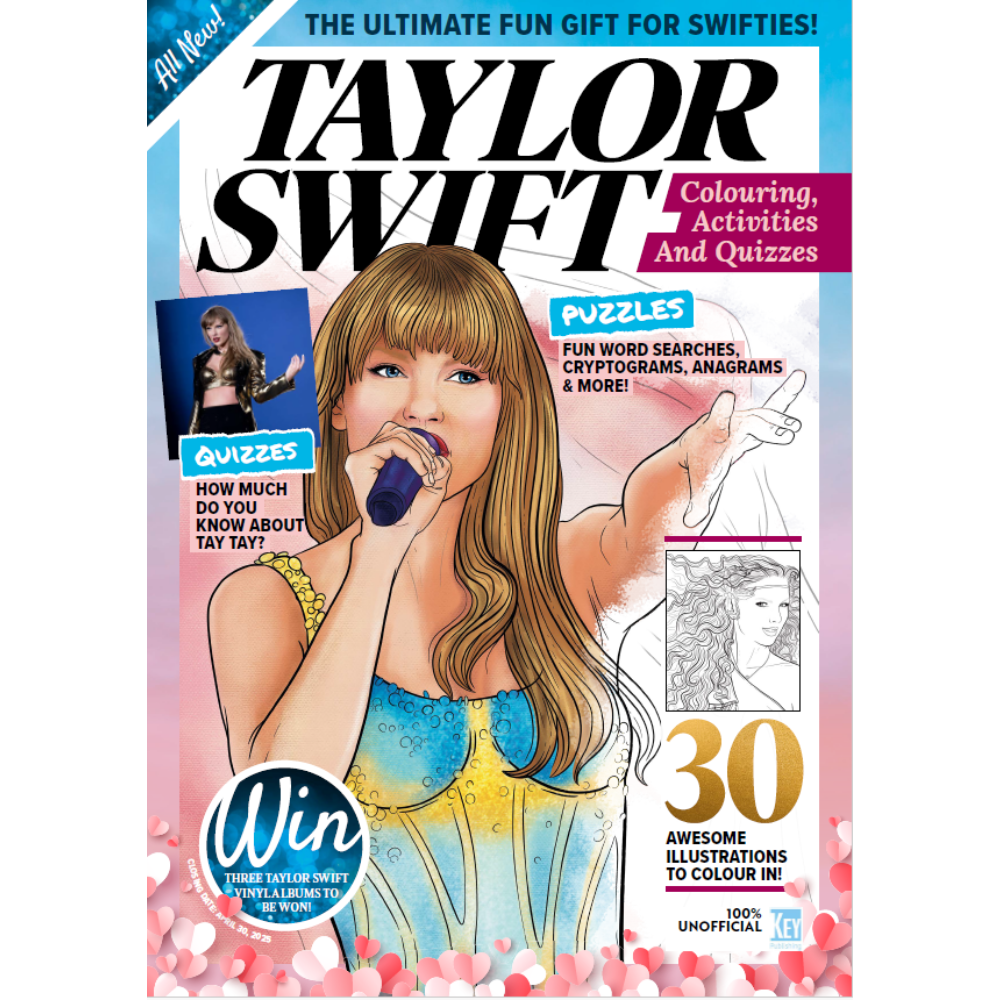 Taylor Swift (Colouring, Activities & Quizzes) Book