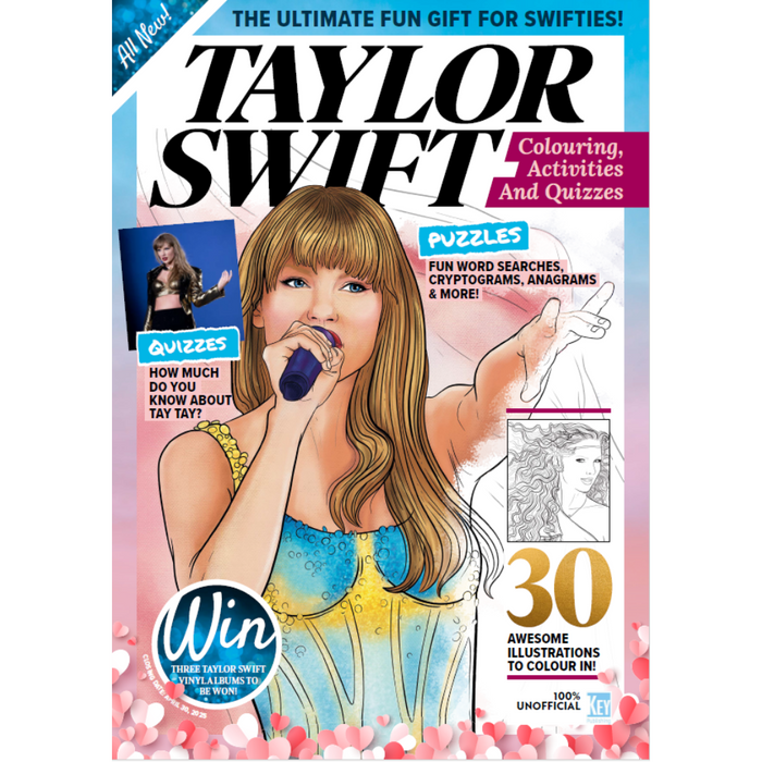 Taylor Swift (Colouring, Activities & Quizzes) Book