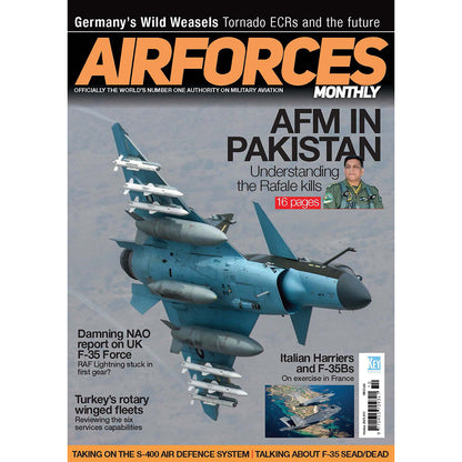 AirForces Monthly Magazine Subscription (Print)