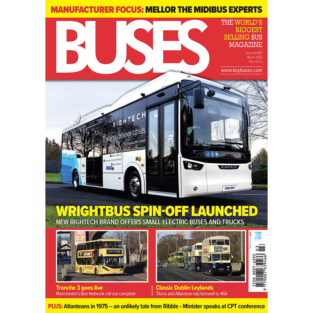 Buses March 2025
