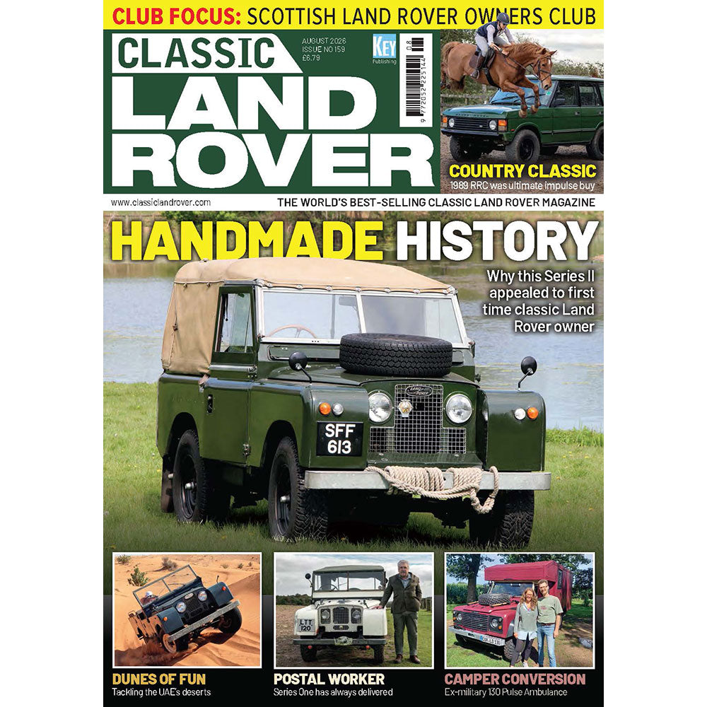 Classic Land Rover August 2026