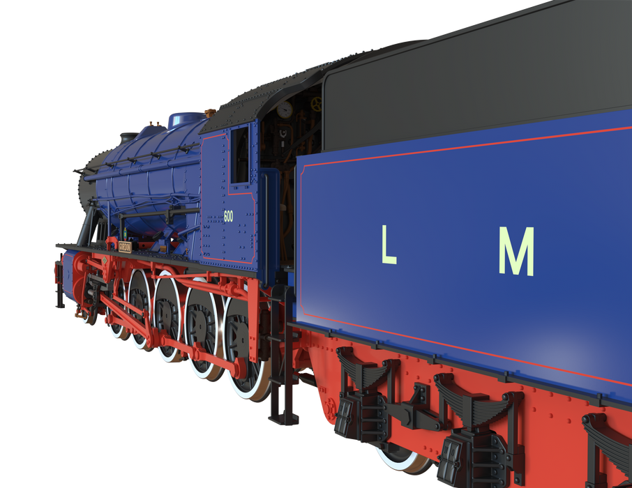 Pre Order WD 2-10-0 600 Gordon 1960s LMR Blue DCC Sound