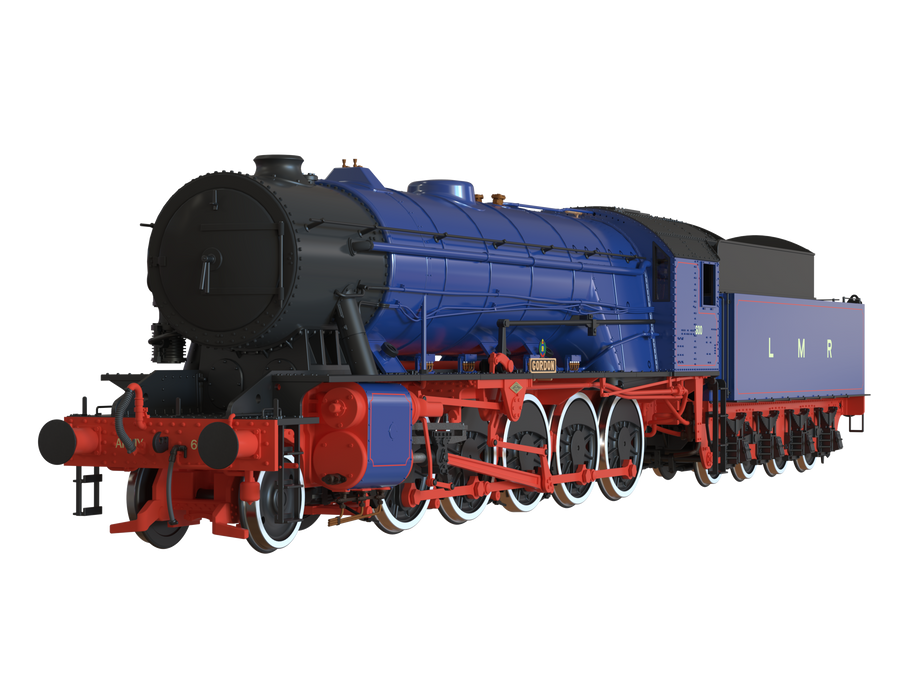 Pre Order WD 2-10-0 600 Gordon 1960s LMR Blue DCC Sound