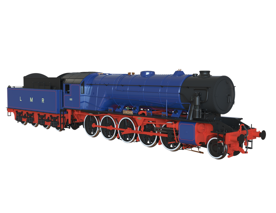 Pre Order WD 2-10-0 600 Gordon 1960s LMR Blue DCC Sound