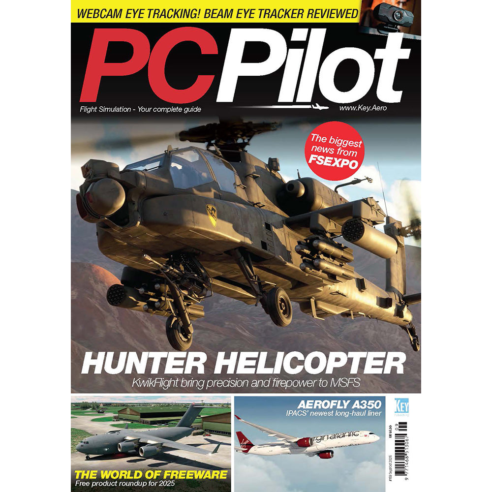 Flight Sim Magazine PC Pilot, Flight Simulation Print Magazine Subscription – Key ...