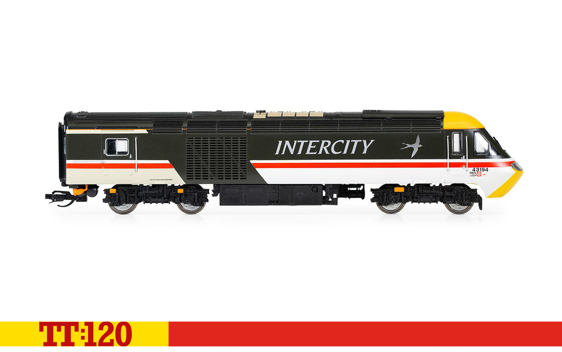 Hornby TT:120 scale Class 43 HST power cars.