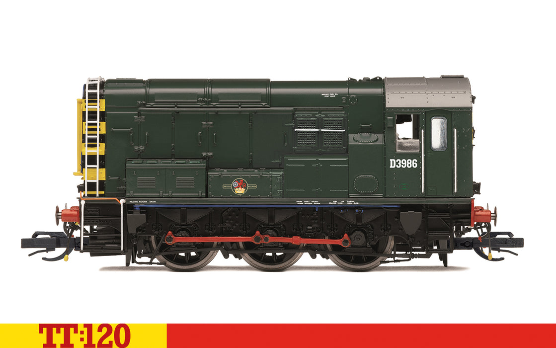 BR Class 08 D3986 BR green - Era 5