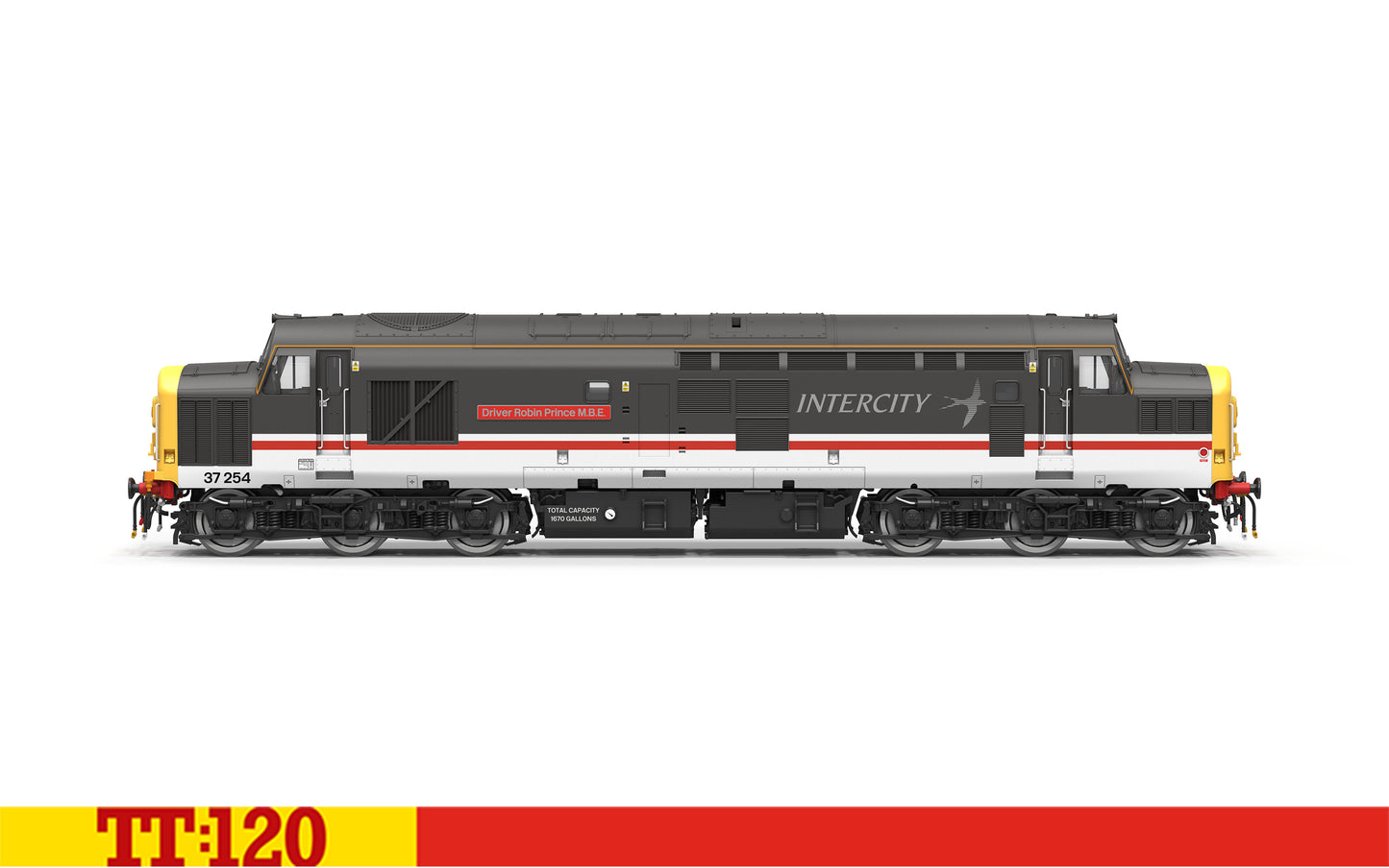 Hornby TT:120 Class 37 37254 BR InterCity