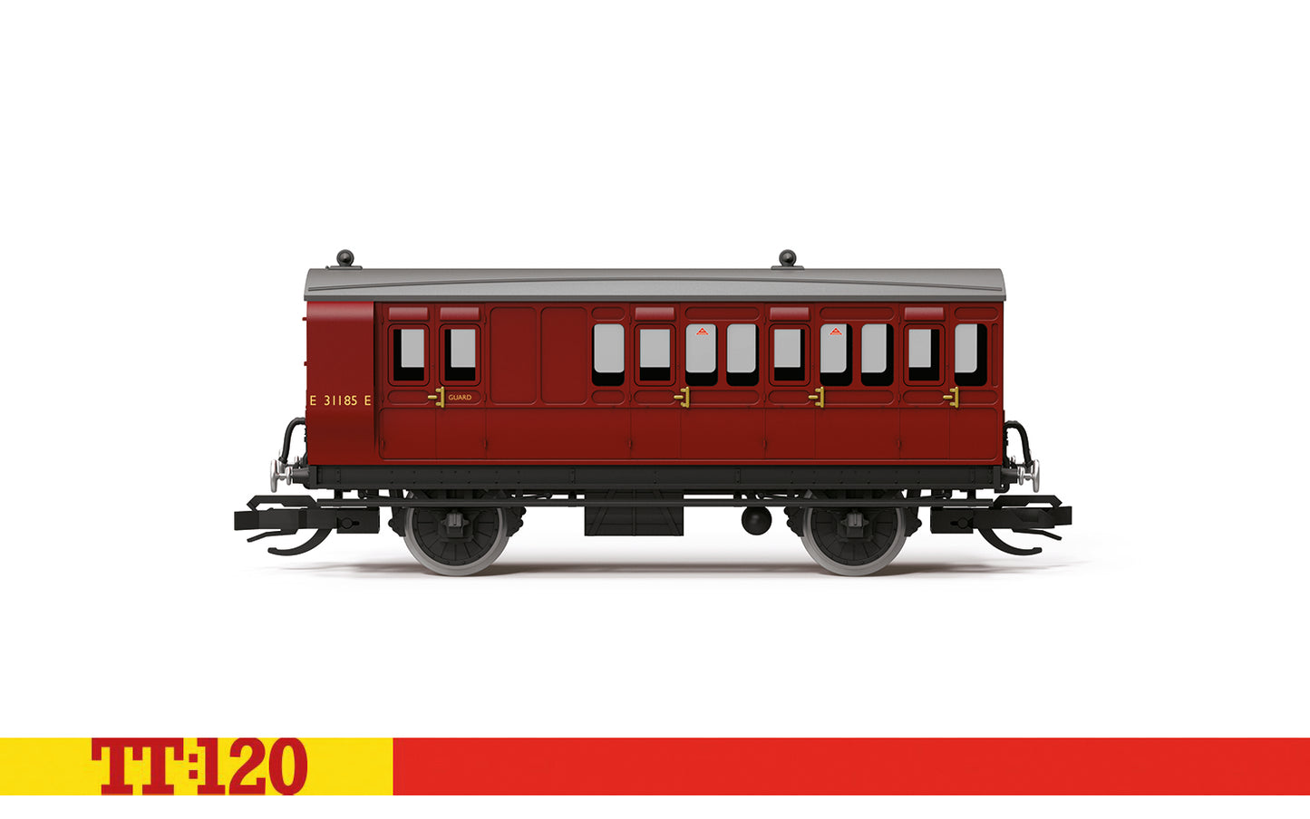 BR 4 Wheel Coach 3rd Class Brake