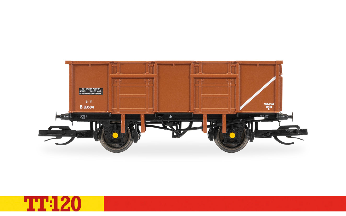 Hornby TT:120 BR 21ton mineral wagon B313504