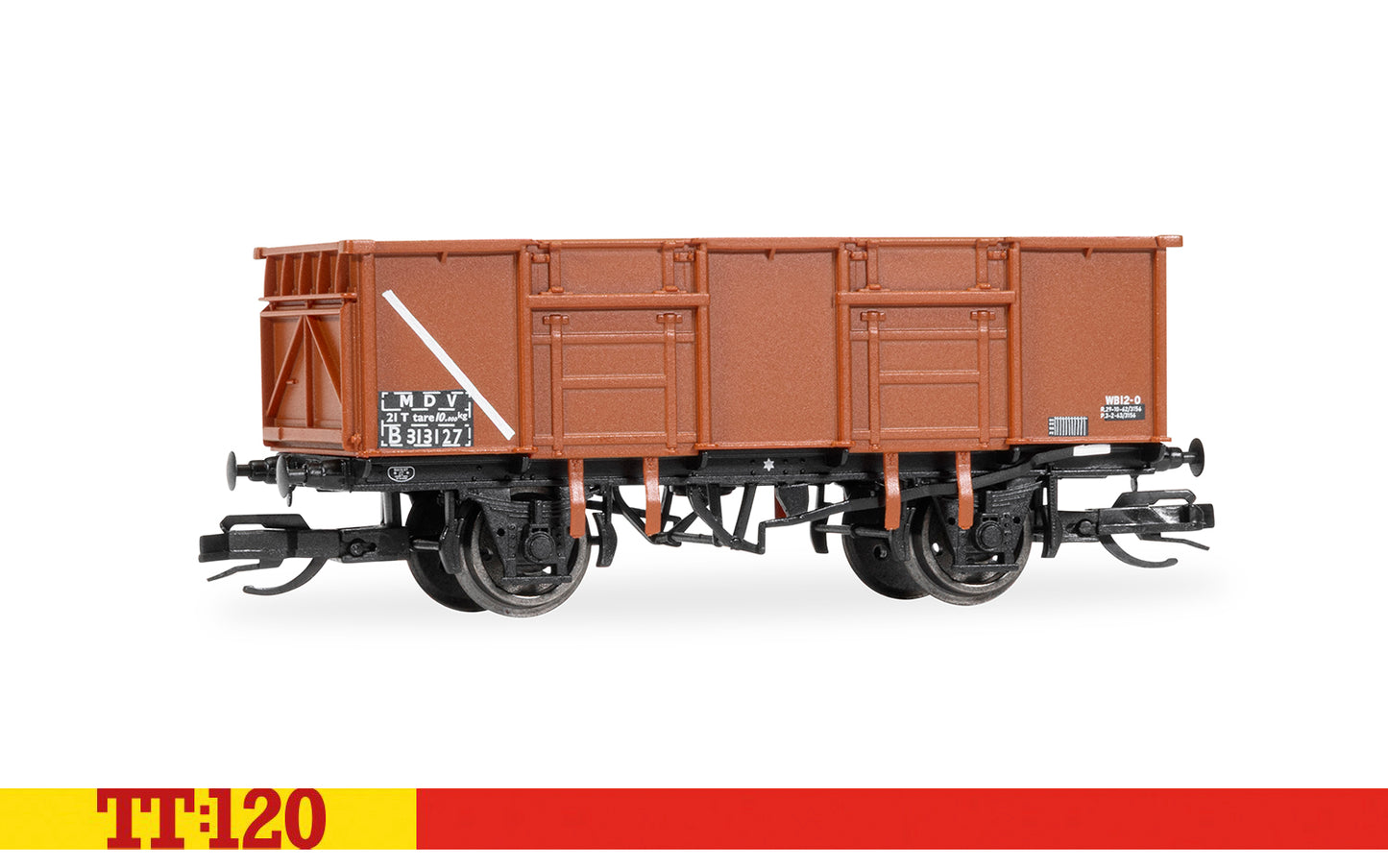 Hornby TT:120 BR 21ton mineral wagon triple pack