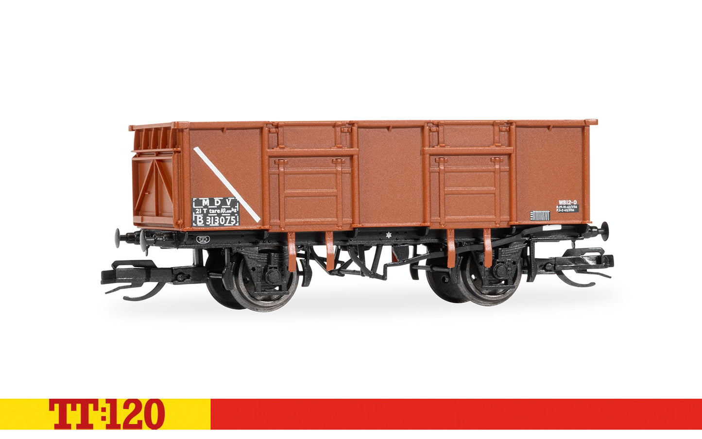 Hornby TT:120 BR 21ton mineral wagon triple pack