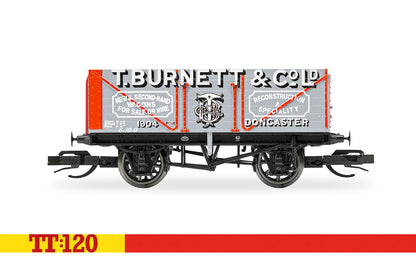 Hornby TT:120 T Burnett 7 plank wagon