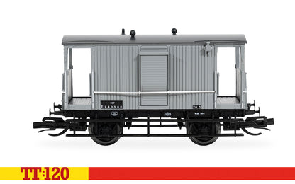 Hornby TT:120 BR ex-LNER brake van E140580