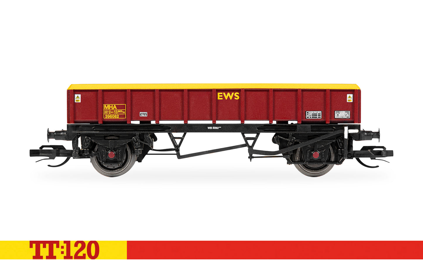 Hornby TT:120 MHA Coalfish ballast wagon EWS 396082