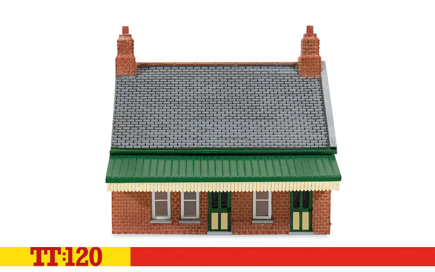 Hornby TT:120 Station Waiting Room - Red Brick Collection
