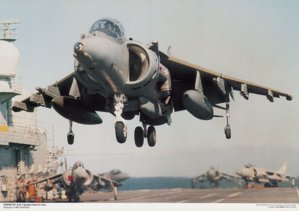 Harrier GR7 Poster