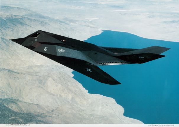Lockheed F-117A Nighthawk (Stealth Bomber) Poster