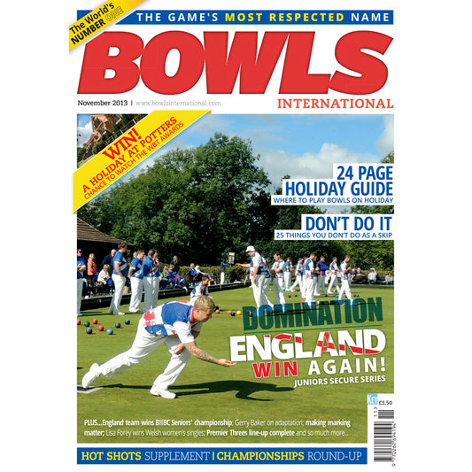 Bowls International November 2013