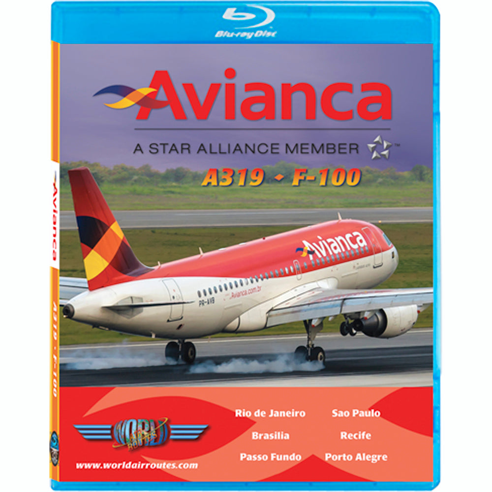 BLU-RAY Avianca Airbus A319 F-100