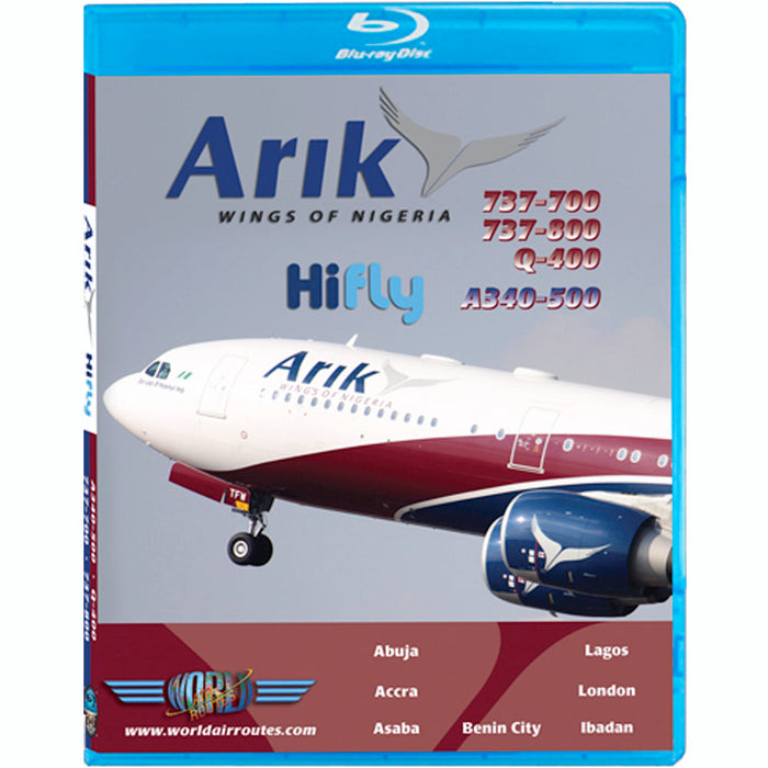 BLU-RAY Arik Air Airbus A340/Boeing 737