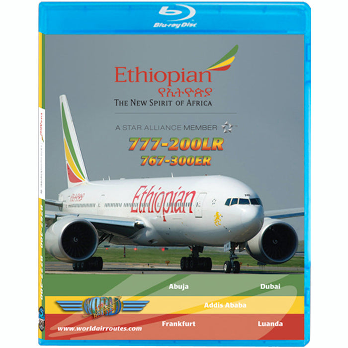 BLU-RAY Ethiopian Airlines Boeing 777 & 767