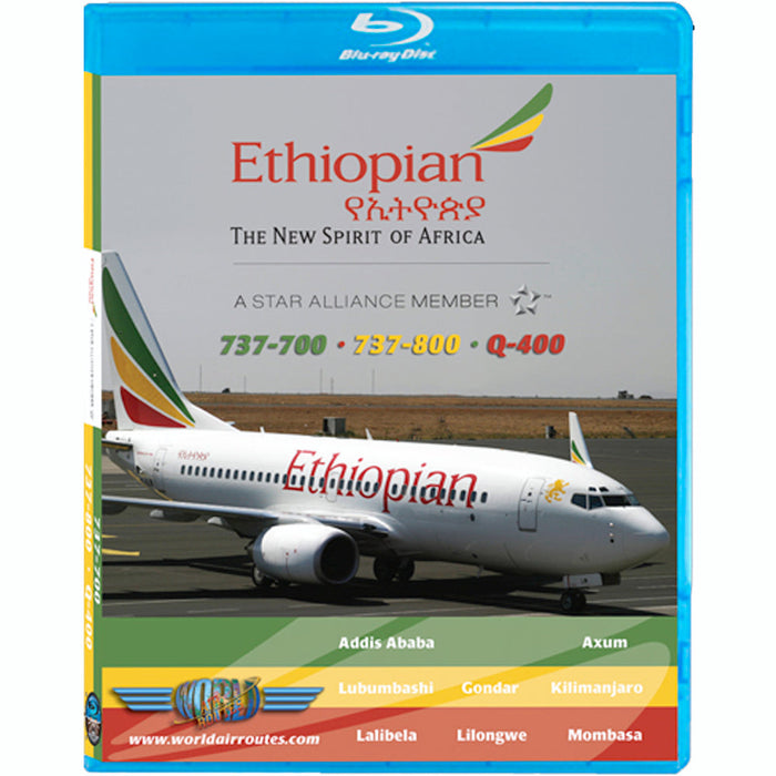 BLU-RAY Ethiopian Airlines Boeing 737-700/800