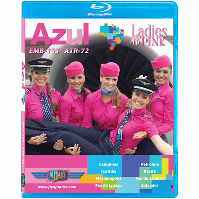 BLU-RAY Azul Pink Ladies Embraer 195