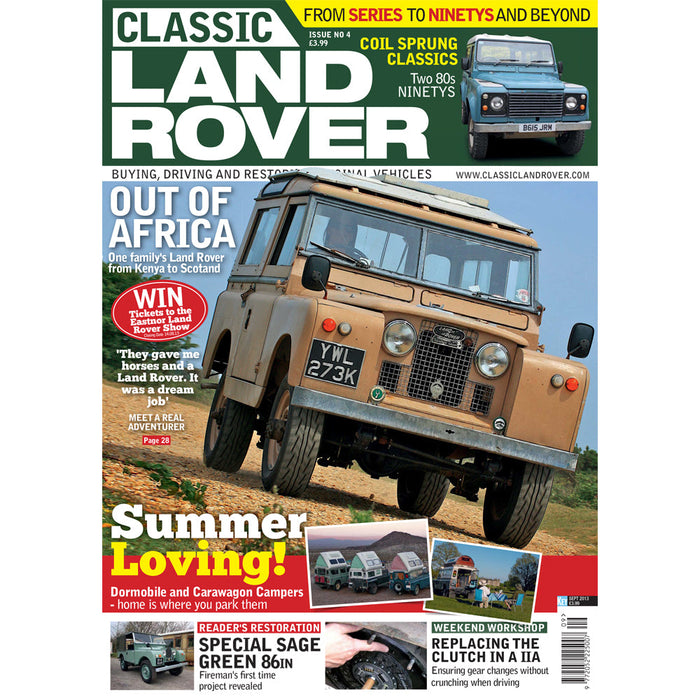 Classic Land Rover September 2013