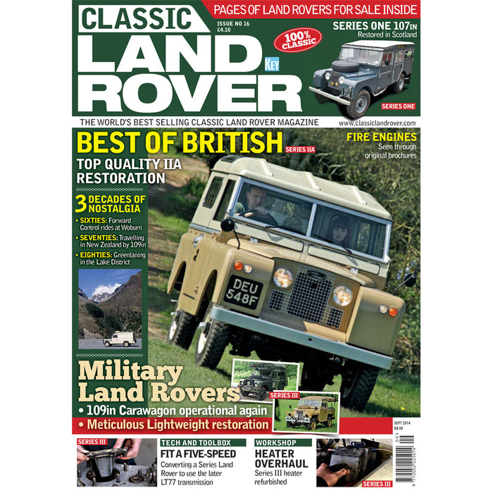 Classic Land Rover September 2014