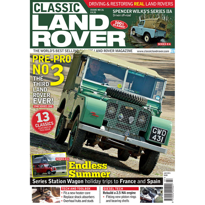 Classic Land Rover July 2015