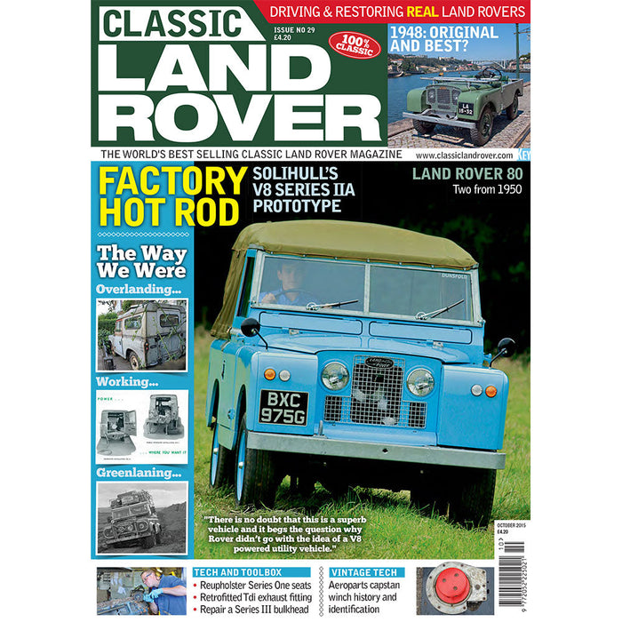 Classic Land Rover October 2015
