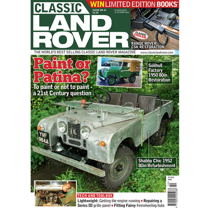 Classic Land Rover October 2016