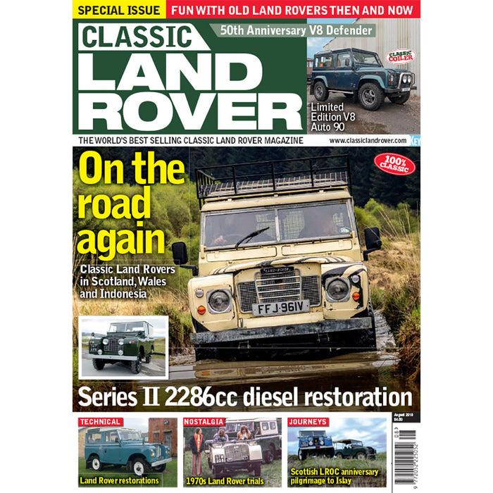 Classic Land Rover August 2018