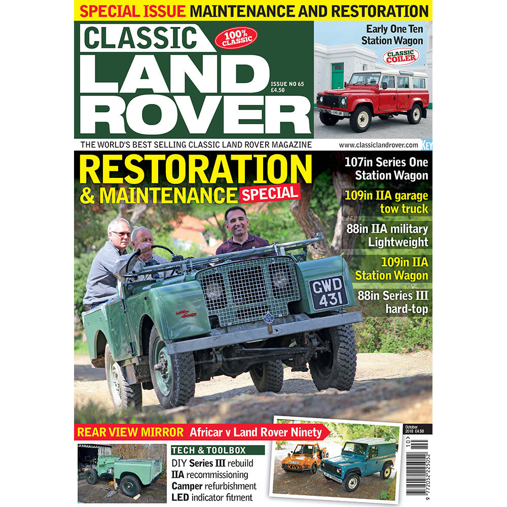 Classic Land Rover Oct 2018 – Key Publishing Ltd