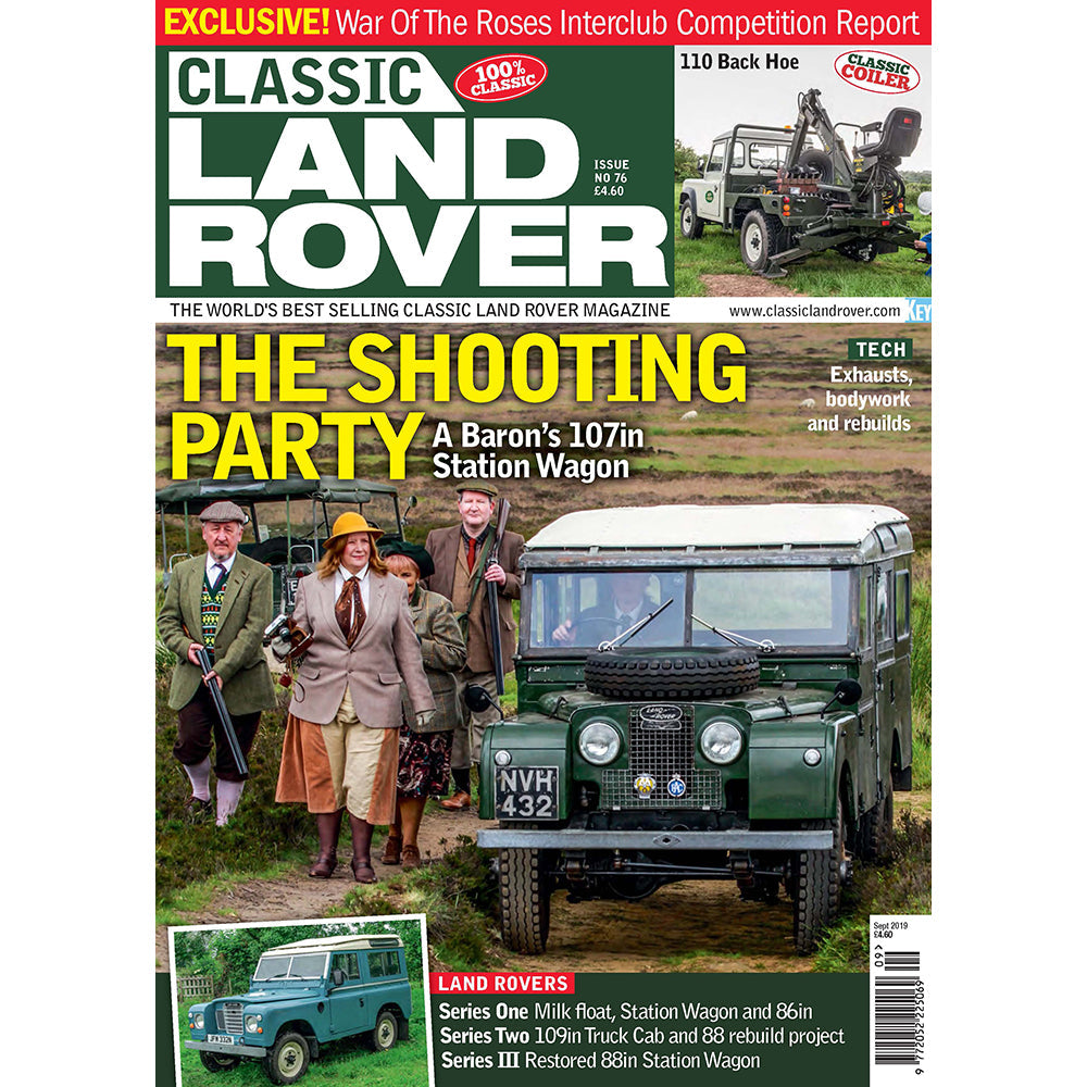 Classic Land Rover September 2019