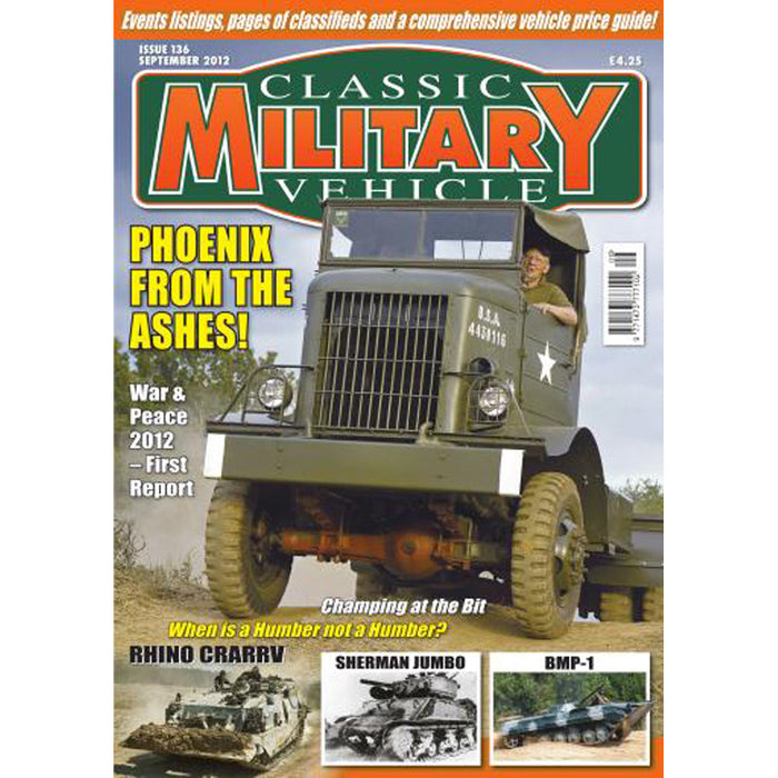 Classic Military Vehicle September 2012