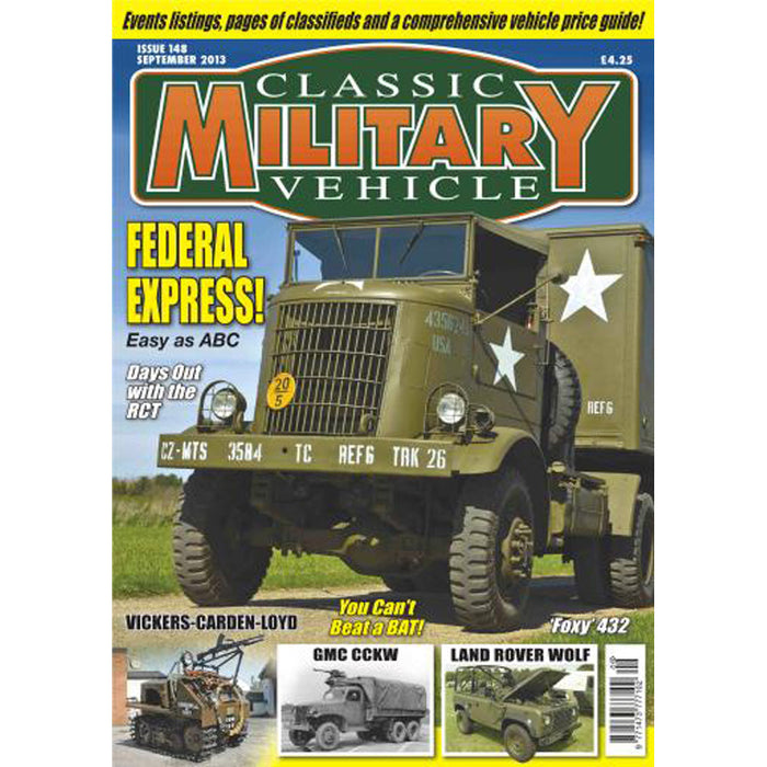 Classic Military Vehicle September 2013