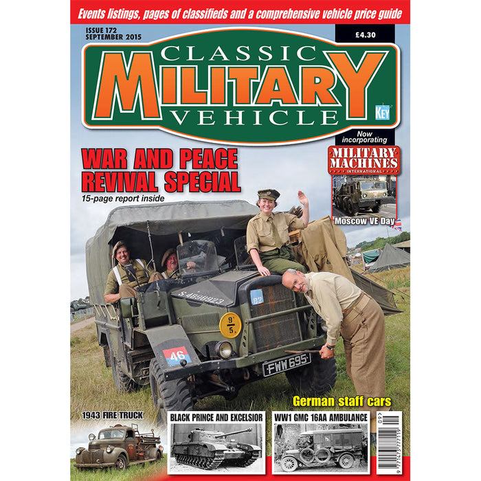 Classic Military Vehicle September 2015