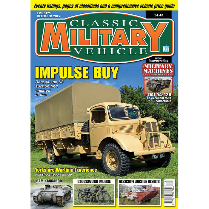 Classic Military Vehicle December 2015