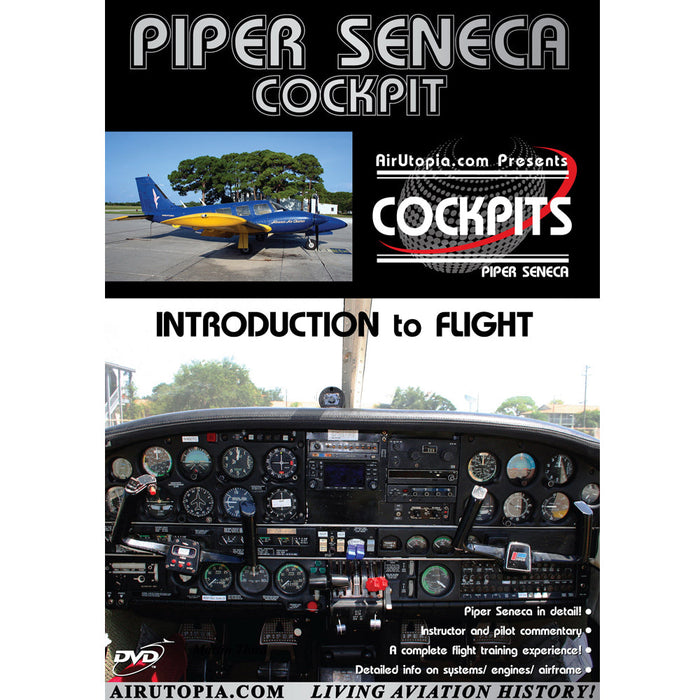 Piper Seneca Cockpit - Introduction to Flight DVD
